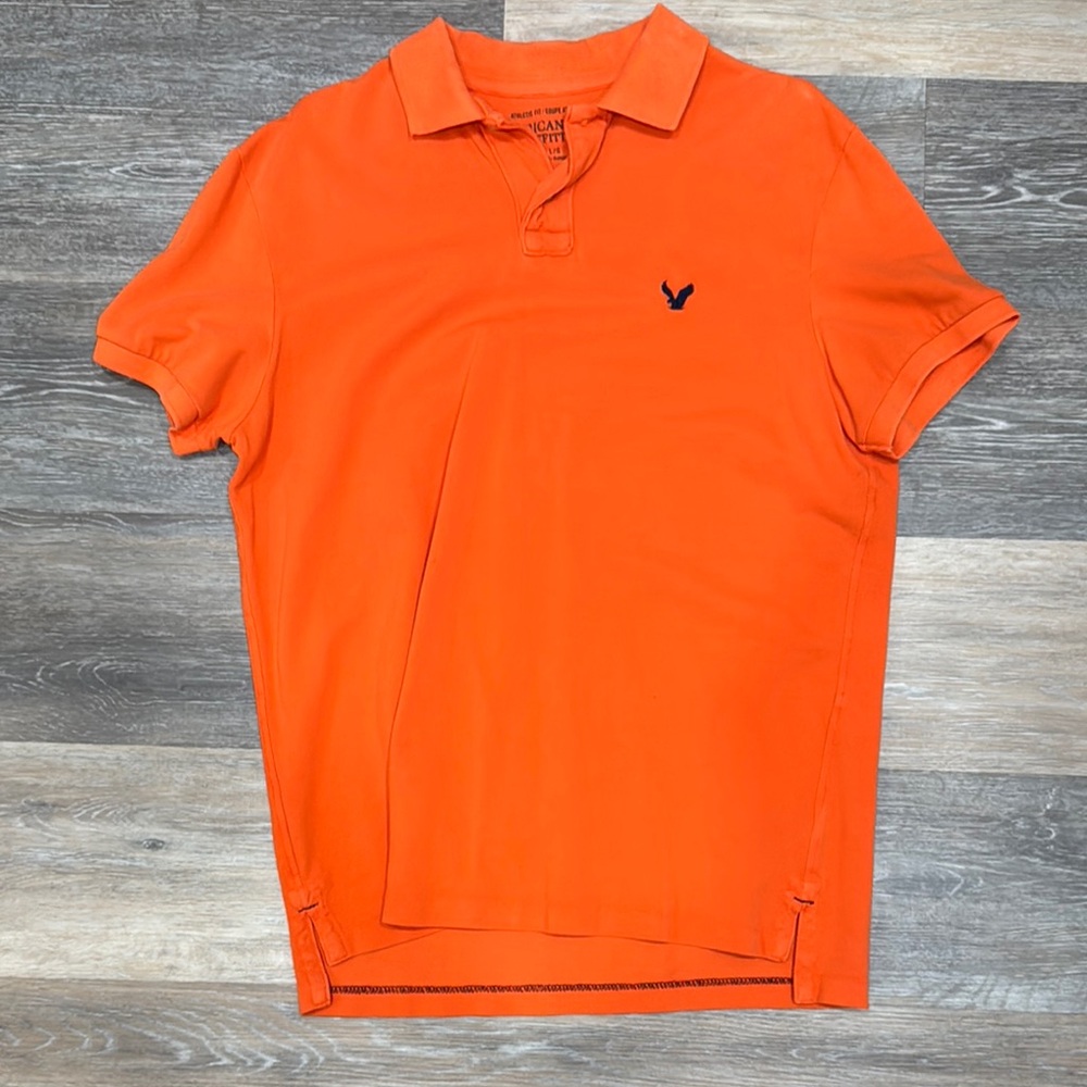 Men's Orange Polo Shirt